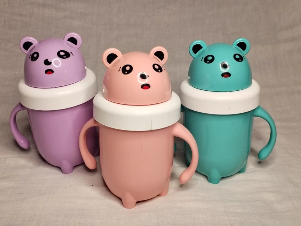 Bear-face design bottle