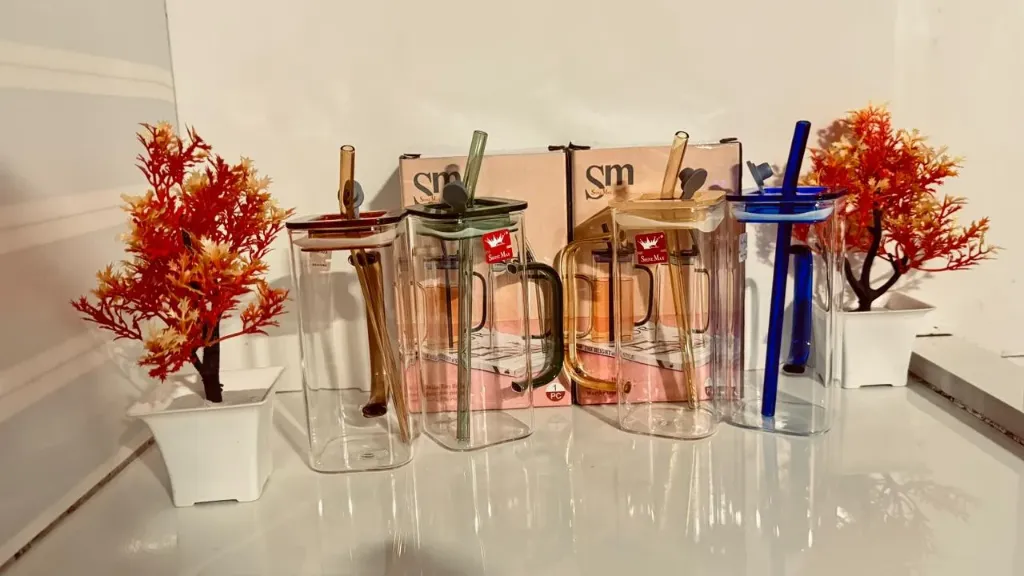 ColorSip Square Jug Set